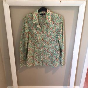 Lands End cotton long sleeve. Worn once. Size 10